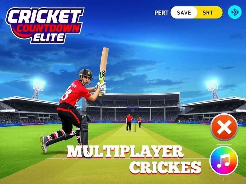Cricket Countdown Elite Game Screenshot